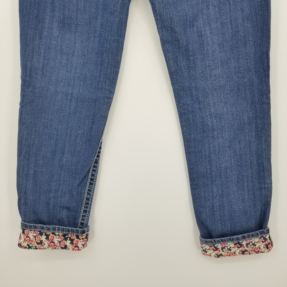 Miss Me Signature Cuffed Floral Skinny Jeans - Picture 6 of 11